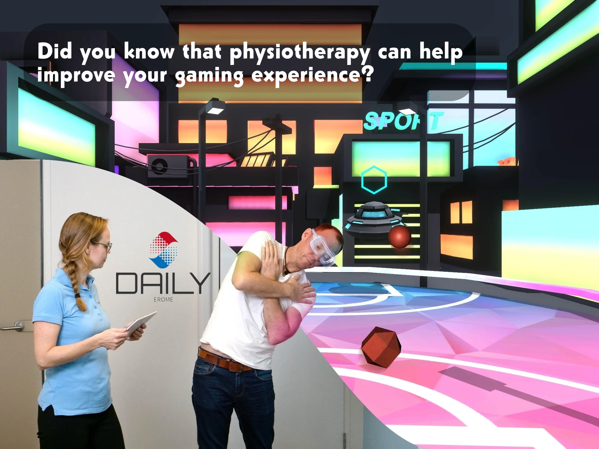 Did you know that physiotherapy can help improve your gaming experience?